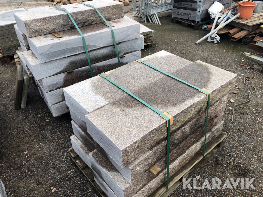 Trappsteg Granit 20 m