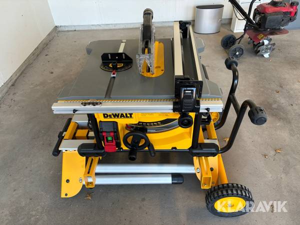 Bordssåg Dewalt DWE7485-qs/DE7 400 med stativ