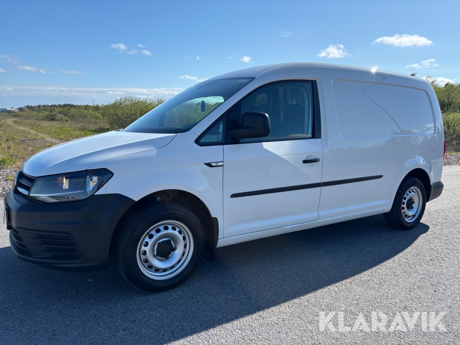Skåpbil Volkswagen Caddy Maxi med verkstadsinredning