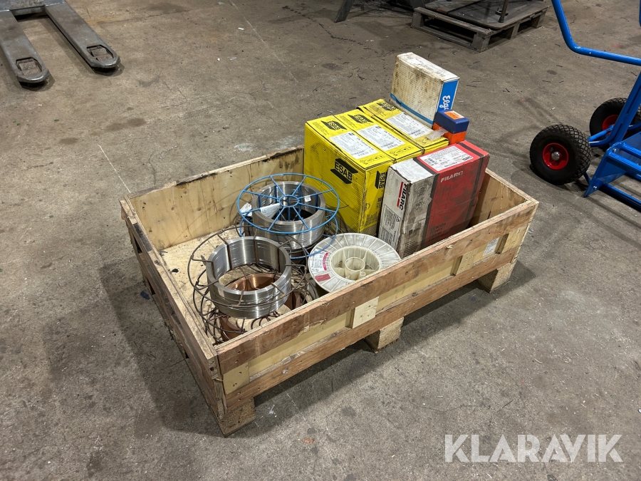 Svetstråd och pinnar RSAB, FILARC & Elga från 1 mm