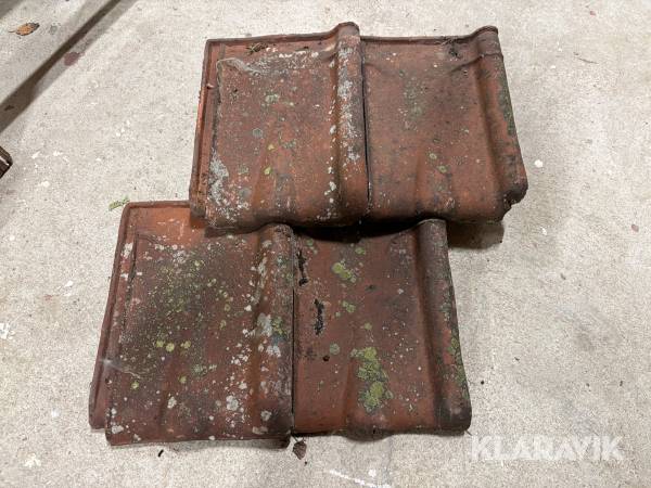 Takpannor tegel Slottsmöllan 240 st