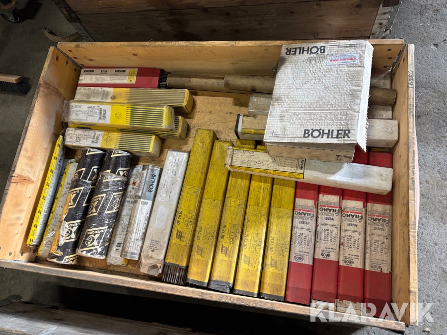 Svetselektroder ESAB / Filarc / Böhler / X-Ergon