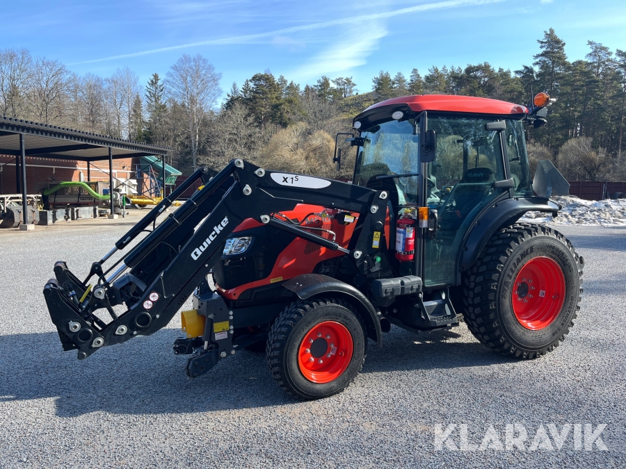 Traktor Kubota M5101 Narrow med lastare