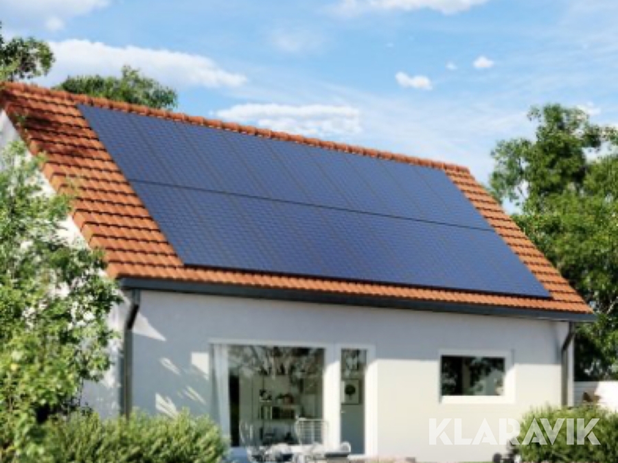 Solceller 20 kW komplett med växelriktare