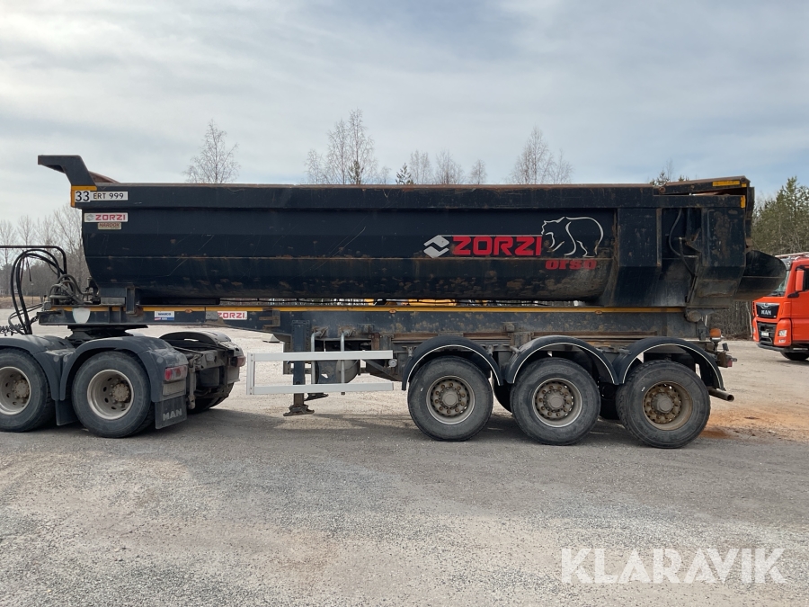 Trailersläp Zorzi 36S075PRS