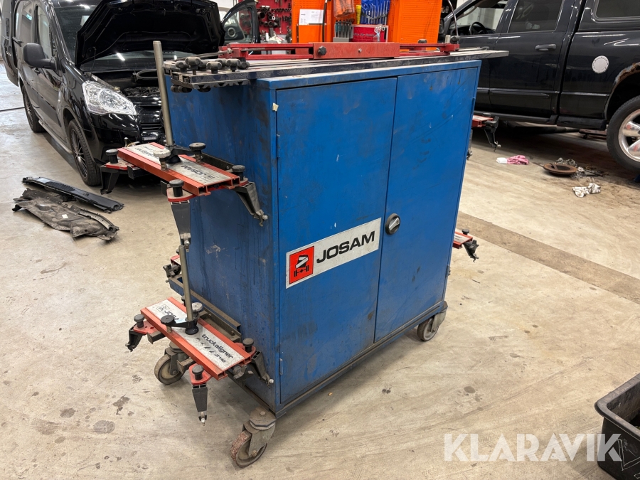 Axelmätarutrustning Josam Truckaligner