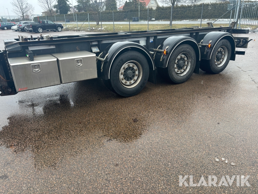 Lastväxlarsläp CMT PT 12-20 tipp & radiostyrning