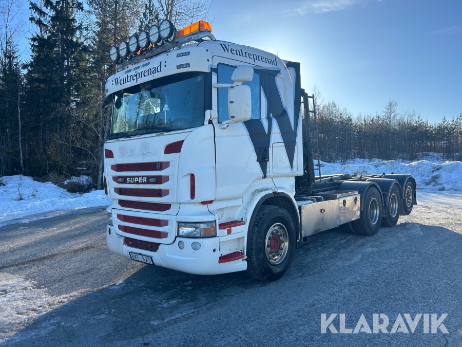 Tridemväxlare Scania R480LB 8X4