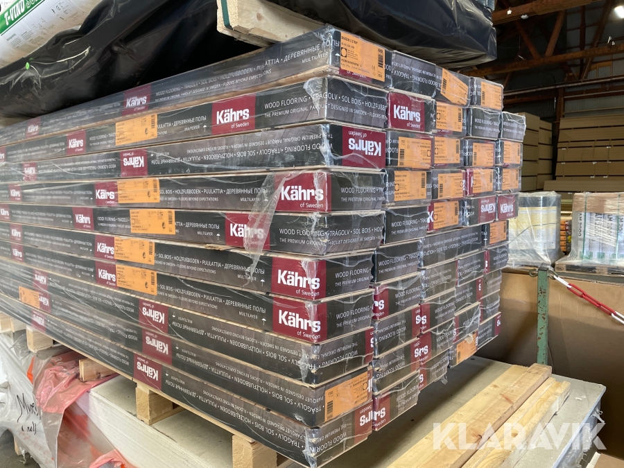 Trägolv Skagen Kährs Ask matt lack vit 15x200x2423 m