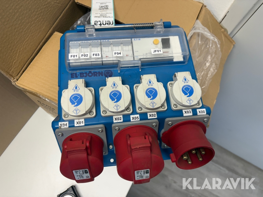 Våningscentral El-Björn U 32 32 Ampere