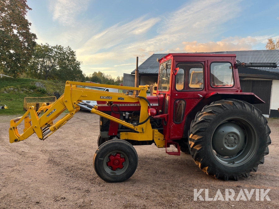 Traktor med lastare Massey Ferguson 178