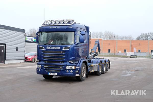 Lastväxlare Scania R580 8X4*4HNB LB Joab Euro 6
