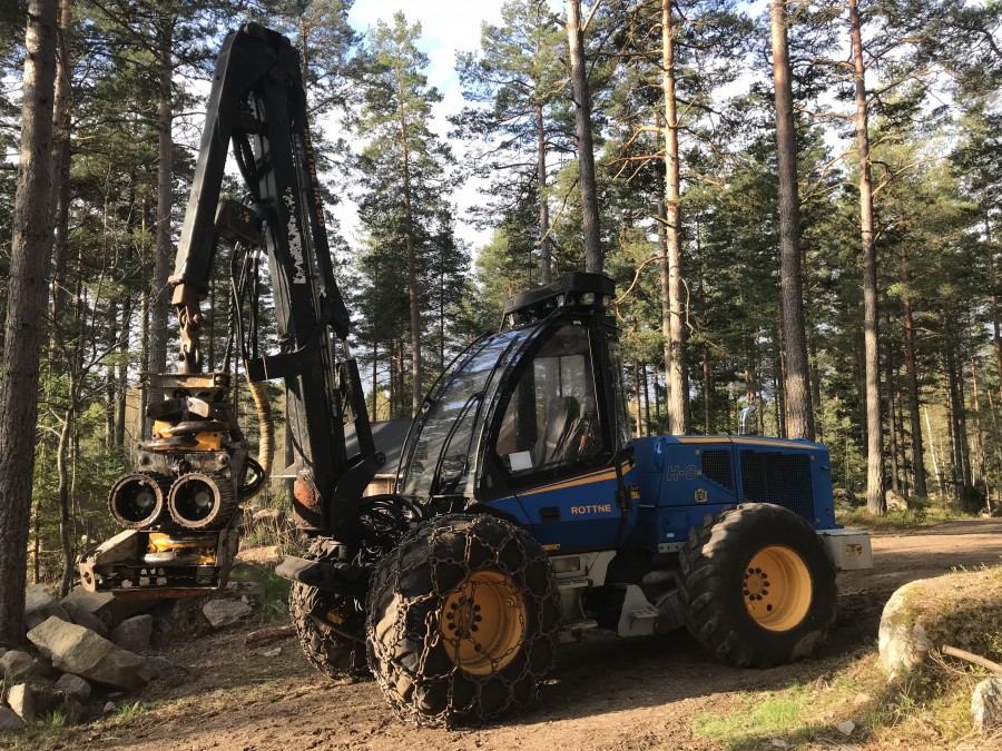 Skördare Rottne H-8