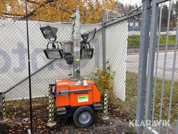Belysningsmast Halogen Generac Link Tower 7 m