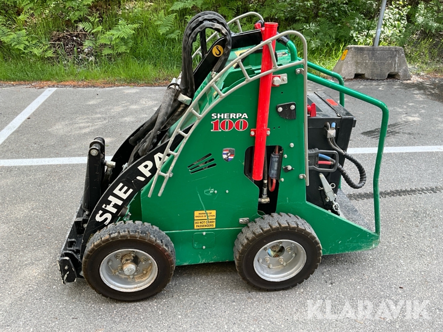 Minilastare kompaktlastare Sherpa SH100E