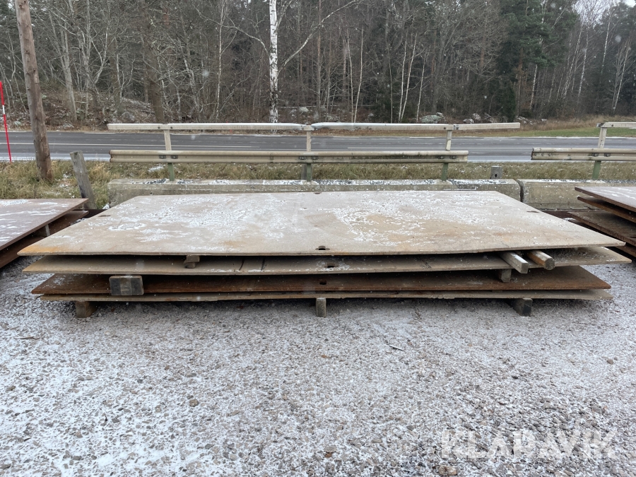 Körplåtar 4000x2500x25 4st