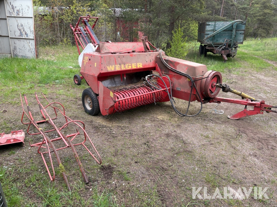 Småbalspress Welgel Ap53 med balkastare & balbana