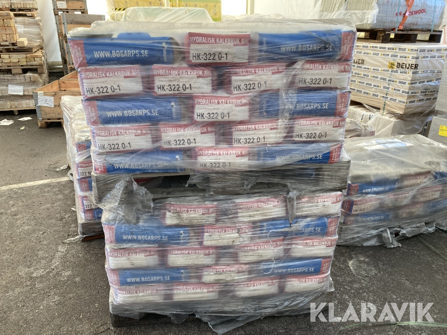 Hydrauliskt kalkbruk Bösarps