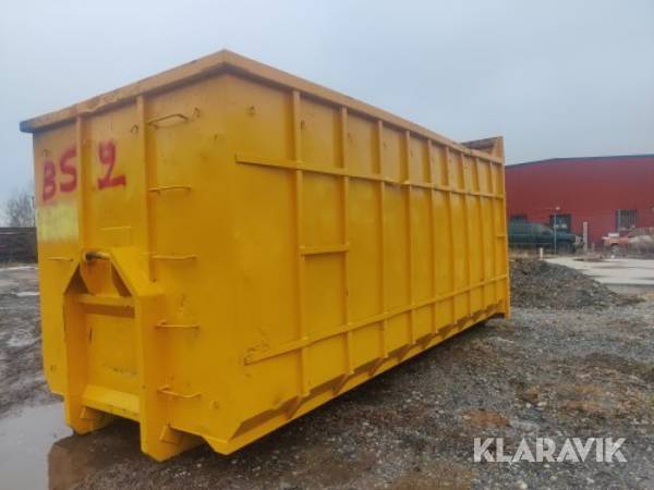 Lastväxlarcontainer 37 m3