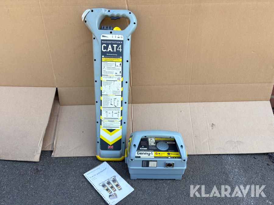 Kabelsökare och Sändare Radiotec CAT 4+ / Genny 4