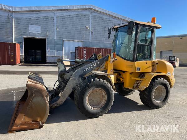 Hjullastare Volvo L35B-Z med skopa