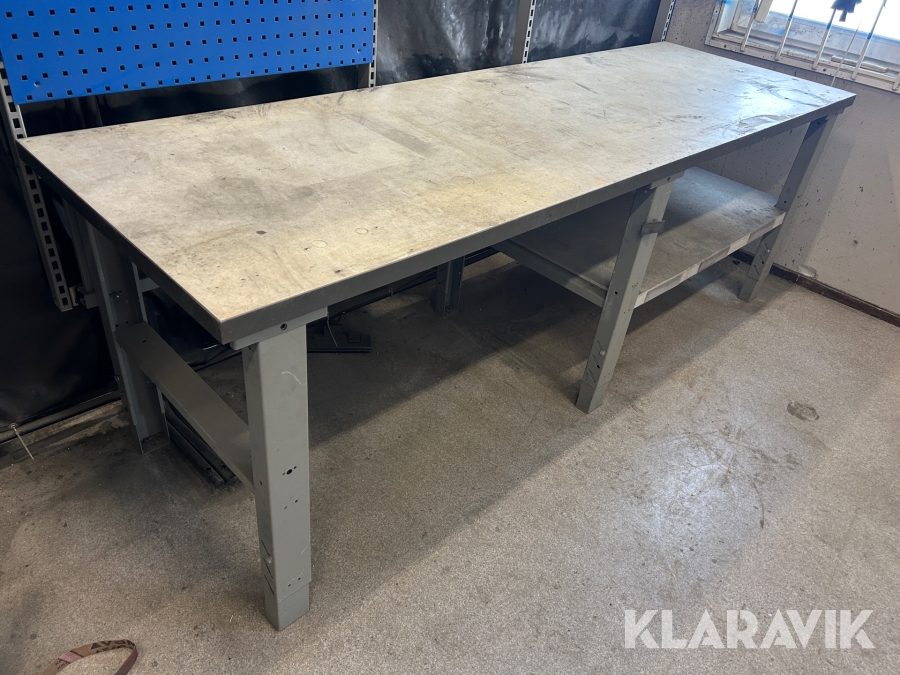 Arbetsbänk stål
