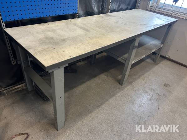Arbetsbänk stål