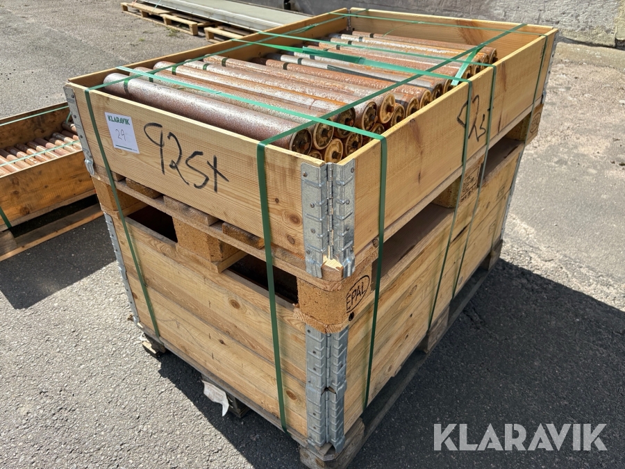 Rullar till transportbana olika modell 5st pall (632st)