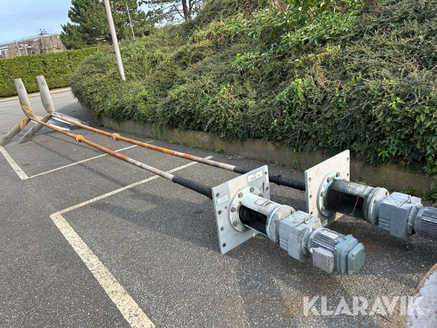 Omrörare Scaba 60 VG & Sew-Eurodrive 2 st långsamtgående