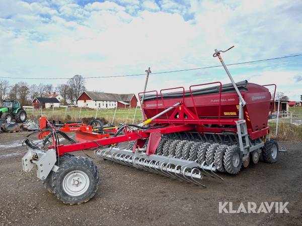 Kombisåmaskin Kongskilde Flexidrill 4000 med frölåda