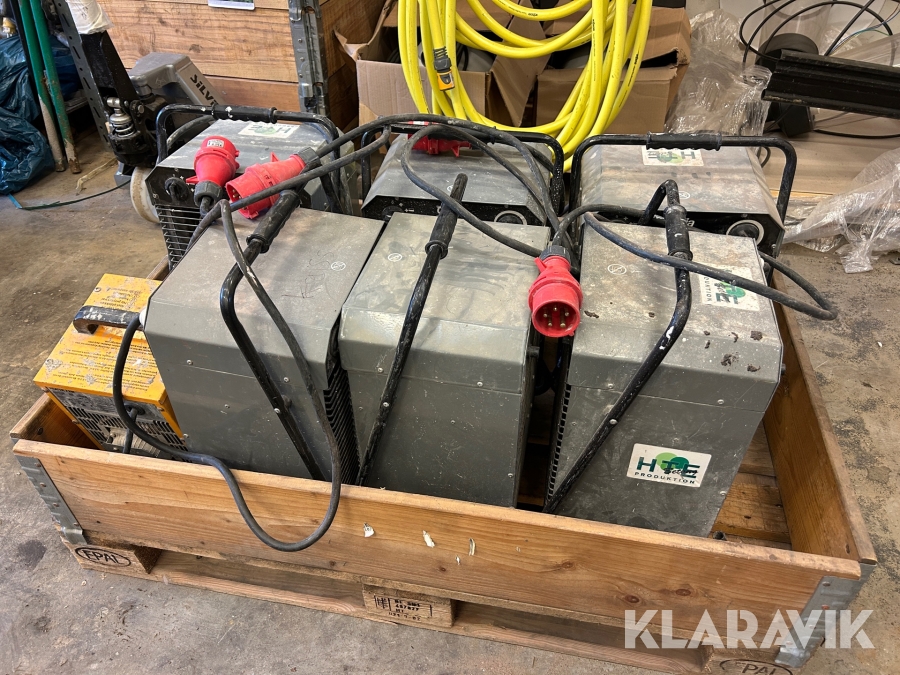 Värmefläktar Gelia IFH01-90A 7 st 9 kW