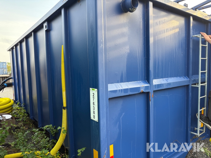 Sedimeteringscontainer Flakab SM-21-359 med 4st fack