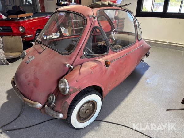 Veteranbil Heinkel Kabine -56