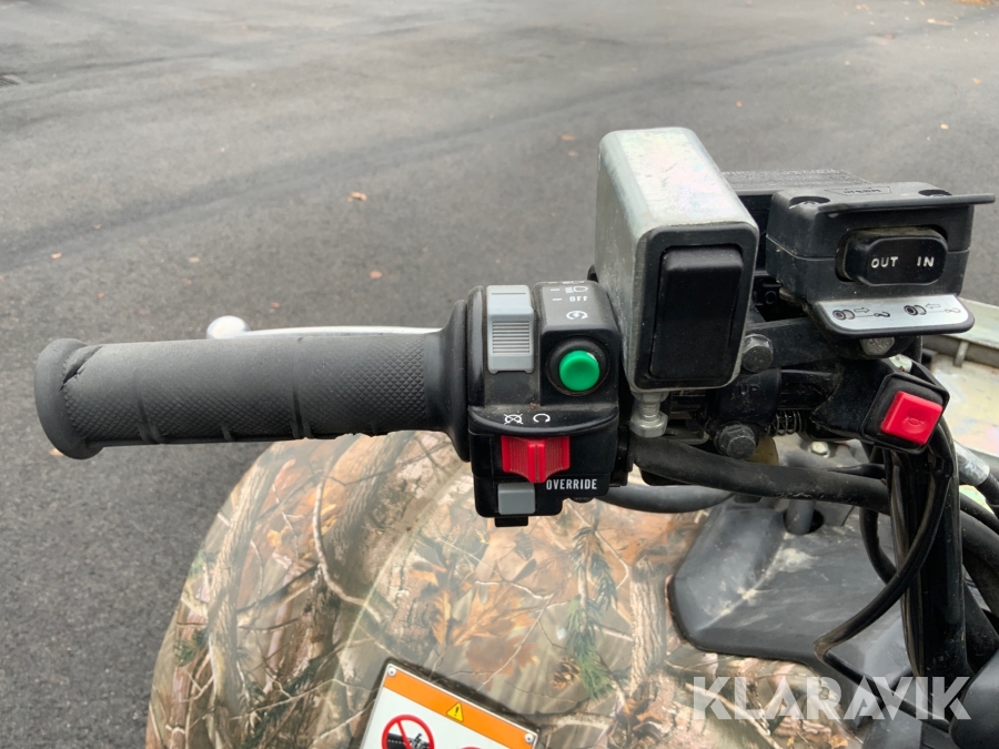 ATV Yamaha Grizzly power steering, Kalmar, Klaravik auktione