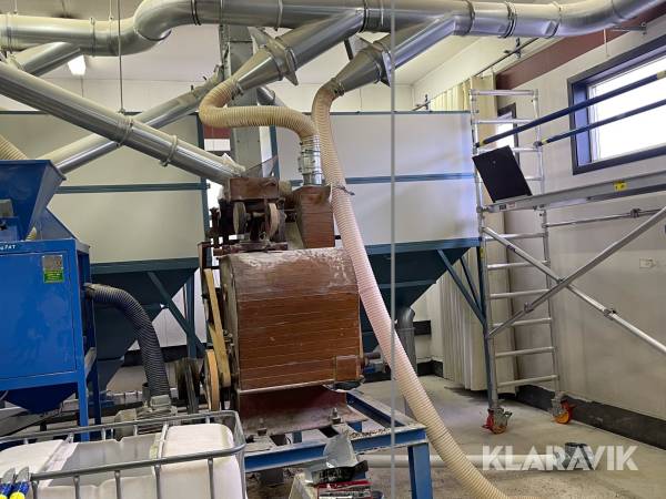 Rens och skalningsanläggning