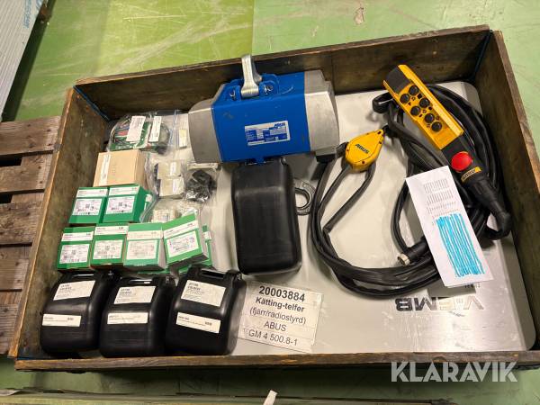 Telfer Abus GM 4 500.8-1 med tillbehör