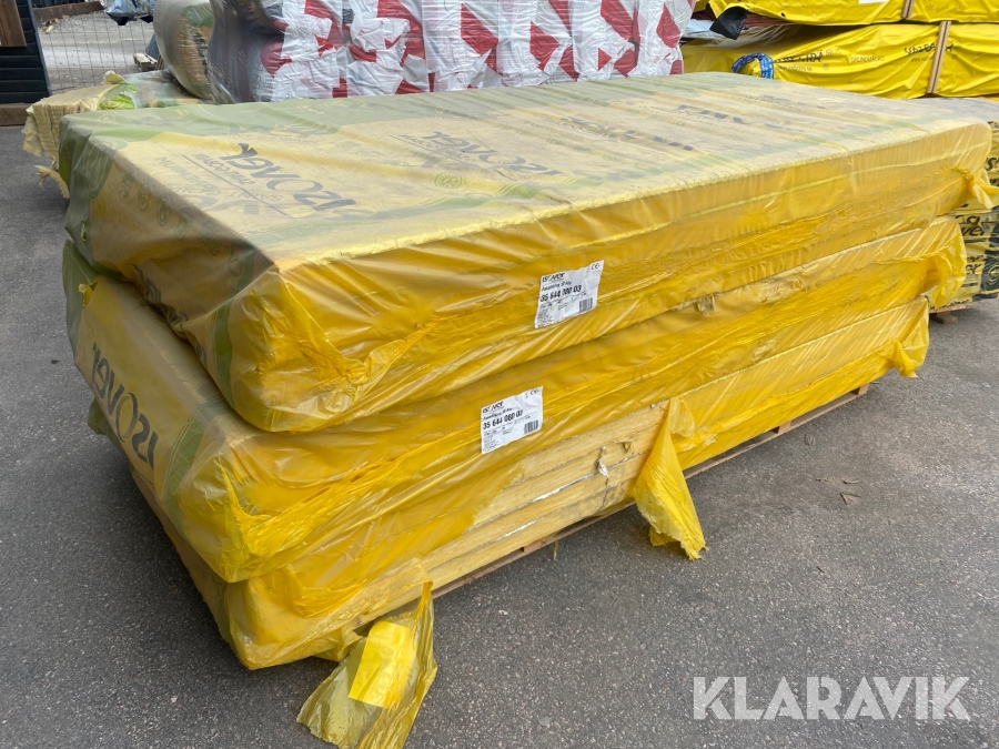 Isolering Isover Fasadskiva 30 alu 3paket 2700x1200
