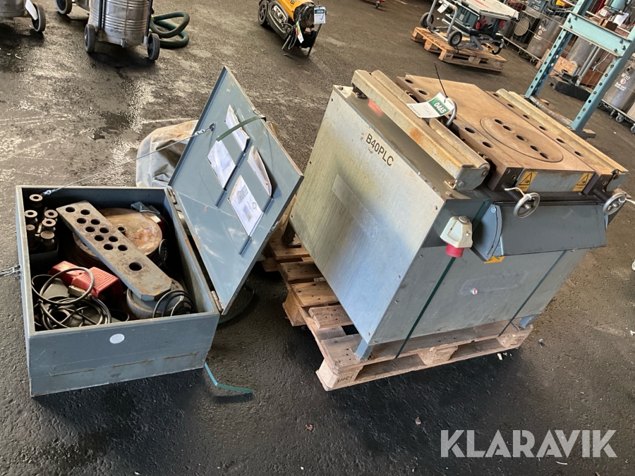 Bockmaskin för armeringsjärn Bendof B40PLC