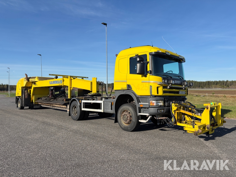 Plog, sop och blåsmaskin Scania P114CB 4x4