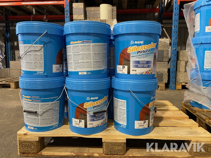 Silikatfärg Mapei Silexcolor Pittura
