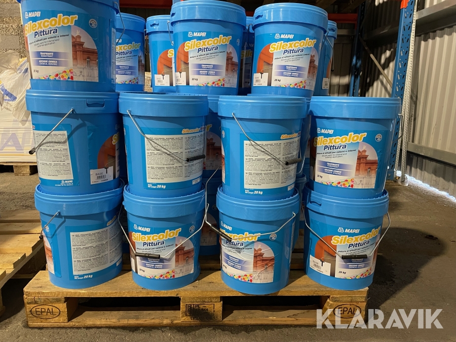 Silikatfärg Mapei Silexcolor Pittura