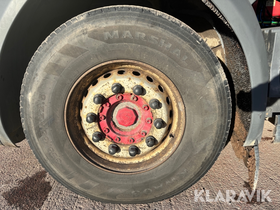 Lastbil Scania R 580 tridem  cameleont