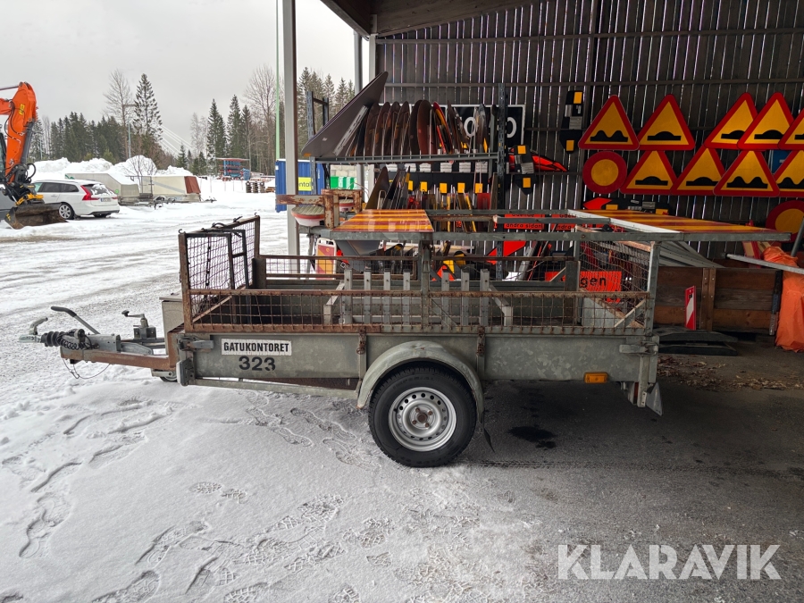 Skyltvagn Bålsta-släpet