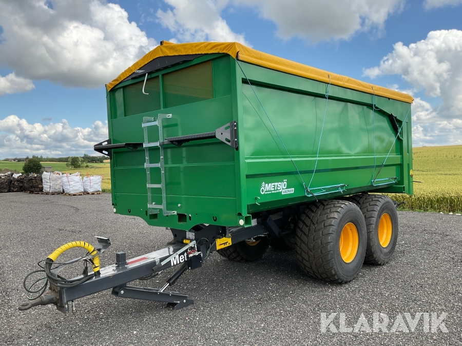 Spannmålsvagn Metsjö MetaQ med torkkanal