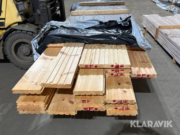 Furugolv 32x215 utskott