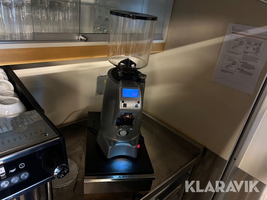 Kvarn/mal för kaffebönor Eureka elektrisk