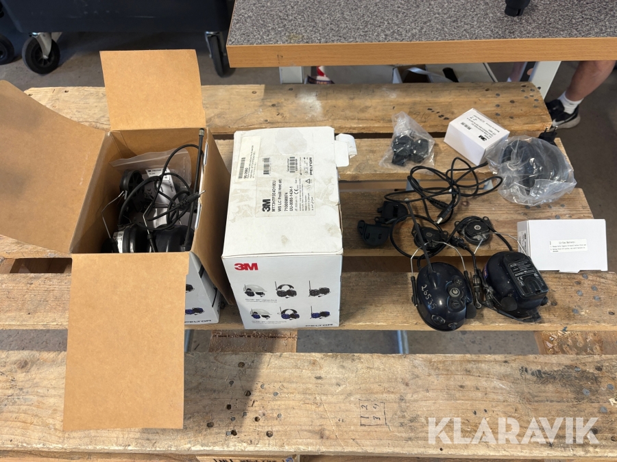 Hörselkåpor för hjälm 2 par 3M Peltor WS LC ProIII