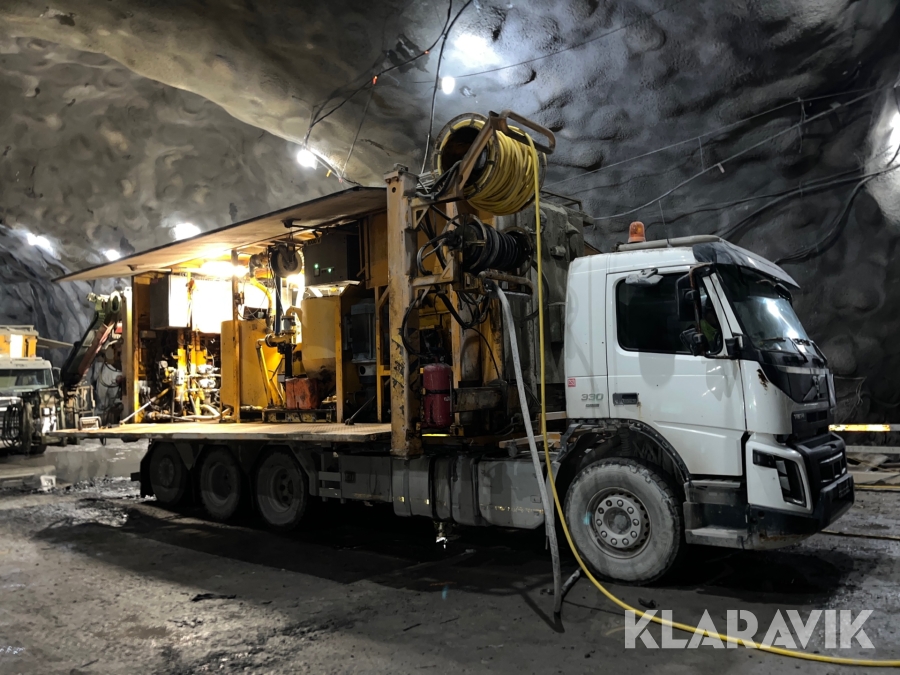 Injekteringsrigg AMV Grouting Unit Container based