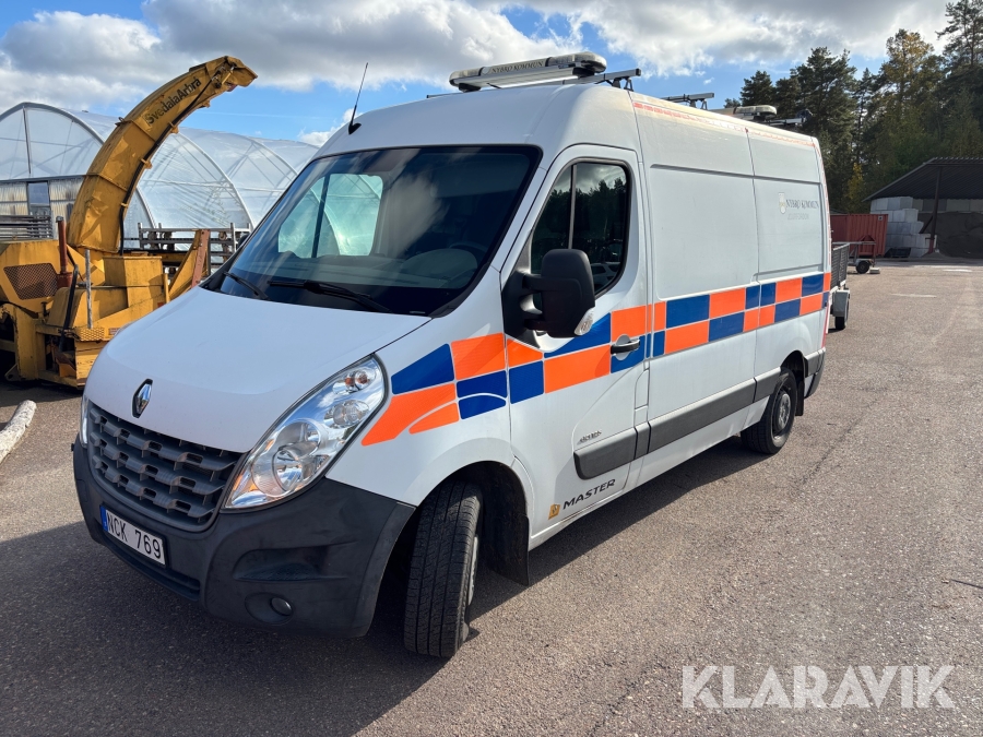 Skåpbil Renault Master dci 125