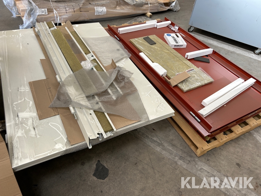 Ståldörr Robust 2 st